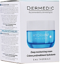 Feuchtigkeitsspendende Gesichtscreme SPF 15 - Dermedic Hydrain3 Hialuro Deeply Moisturizing Cream SPF 15 — Foto N2