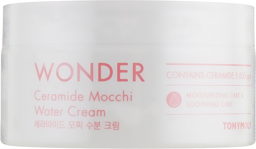 Feuchtigkeitsspendende Gesichtscreme mit Ceramiden - Tony Moly Wonder Ceramide Mocchi Water Cream — Bild N1