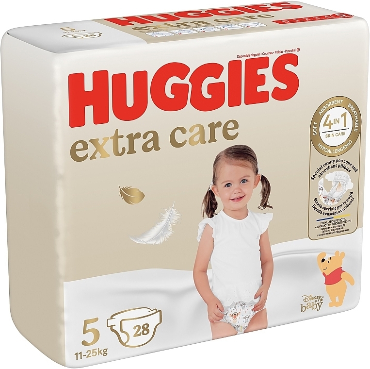 Windeln Extra Care größe 5 11-25 kg 28 St. - Huggies — Bild N2