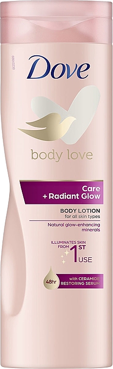Körperlotion - Dove Body Love Care + Radiant Glow Body Lotion — Bild N1