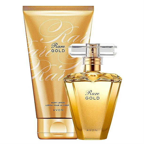 Avon Rare Gold - Duftset (Eau de Parfum 50ml + Körperlotion 150ml) — Bild N2