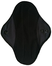 Mehrweg-Slipeinlagen mit Baumwolle schwarz - Soft Moon Ultra Comfort Regular — Bild N1