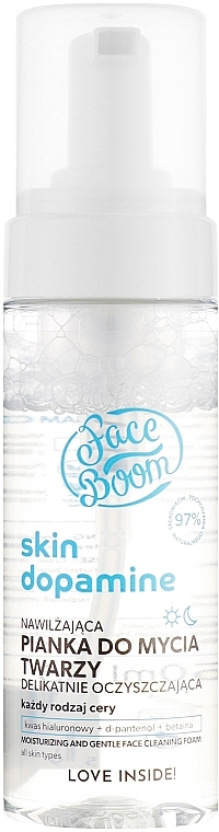 Reinigungsschaum - FaceBoom Skin Dopamine Moisturuzing And Gentle Face Cleansing Foam — Bild N1