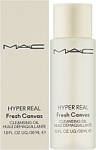 M.A.C. Hyper Real Fresh Canvas Cleansing Oil - Reinigungsöl — Bild N2