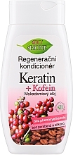 Regenerierende Haarspülung mit Keratin und Kofein - Bione Cosmetics Keratin + Caffeine Regenerative Conditioner — Bild N1