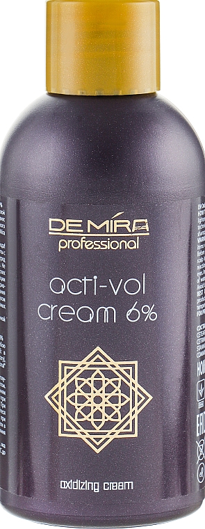 Oxidierende Emulsion 6% - Demira Professional Acti-Vol Cream — Bild N6