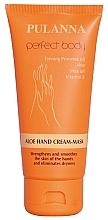 Düfte, Parfümerie und Kosmetik Handcreme-Maske mit Aloe - Pulanna Perfect Body Aloe Hand Cream-mask
