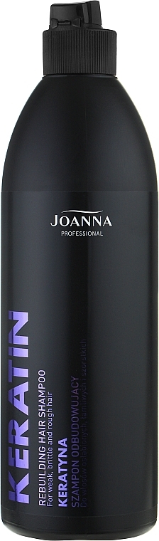 Keratin Shampoo für dickes, stumpfes und strapaziertes Haar - Joanna Professional