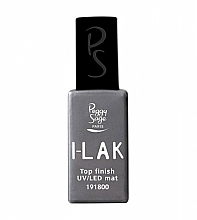 Düfte, Parfümerie und Kosmetik Matter Nagelüberlack - Peggy Sage I-LAK Top Finish UV/LED Matte