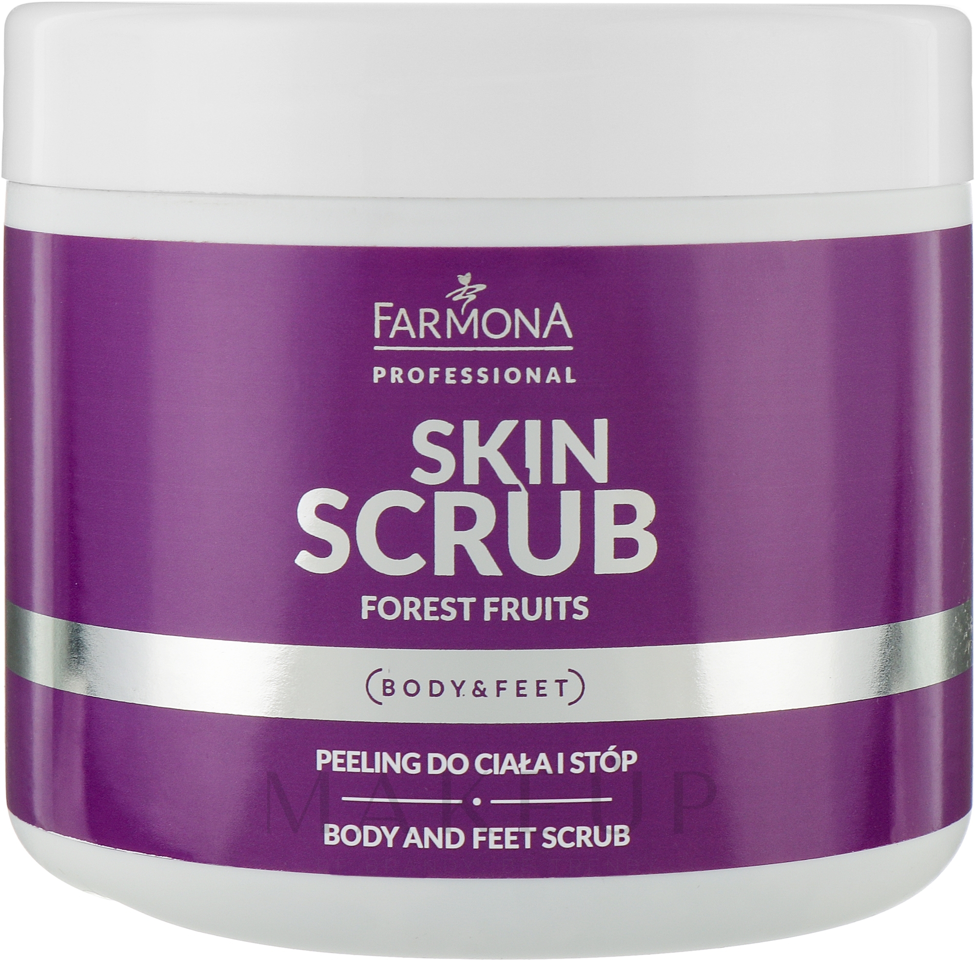Körper-und Fußpeeling Wilde Beeren - Farmona Professional Forest Fruits Skin Scrub — Bild 500 g