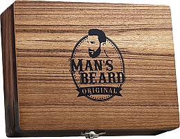 Düfte, Parfümerie und Kosmetik Rasierset für Männer - Man's Beard Razor Wood Box