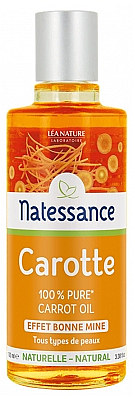 Bio-Körperöl - Natessance Carrot Oil — Bild N1