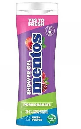 Duschgel mit Granatapfel  - Mentos Shower Gel Pomegranate — Bild N1