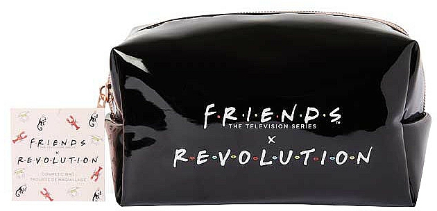 Kosmetiktasche - Makeup Revolution X Friends Bag Black — Bild N1