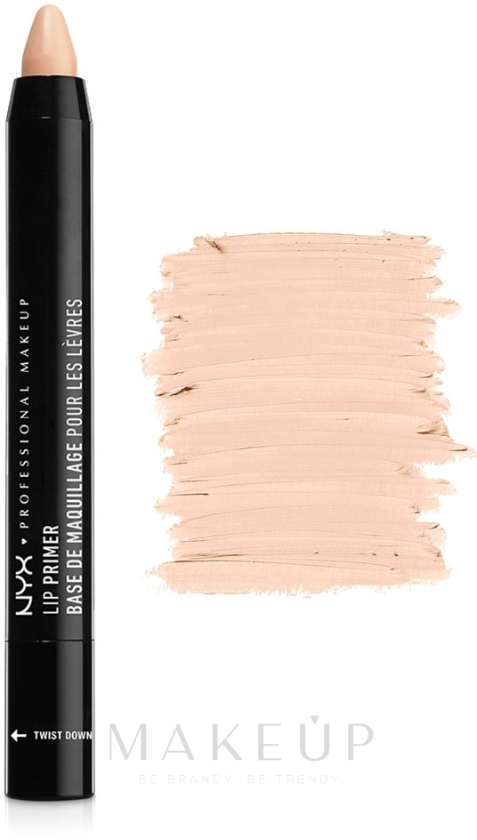 Lippenbase - NYX Professional Makeup Cosmetics Lip Primer — Foto 01 - Nude