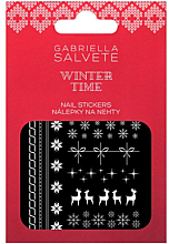 Düfte, Parfümerie und Kosmetik Dekorative Nagelsticker - Gabriella Salvete Winter Time Nail Art Stickers