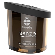 Massagekerze Vanille Sandelholz - Swede Senze Euphoria Massage Candle — Bild N1
