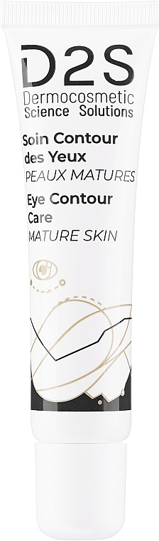 Creme-Gel für die Augenpartie - D2S Anti Ageing Eye Contour Care  — Bild N1