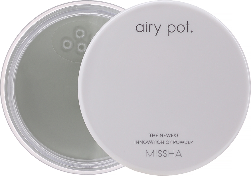 Loser mattierender Gesichtspuder Minze - Missha Airy Pot Powder — Bild N1