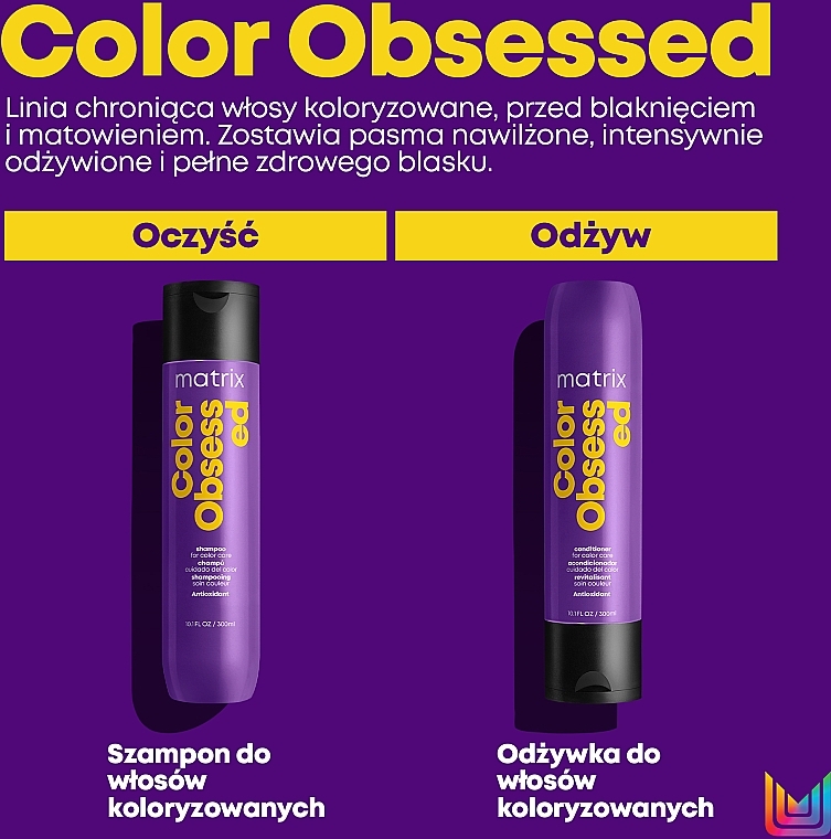 Farbschützendes Shampoo für coloriertes Haar - Matrix Total Results Color Obsessed Shampoo — Bild N4