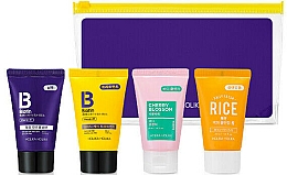 Körperpflegeset - Holika Holika Biotin Travel Kit (Shampoo 30ml + Conditioner 30ml + Körpergel 30ml + Schaum 30ml) — Bild N1
