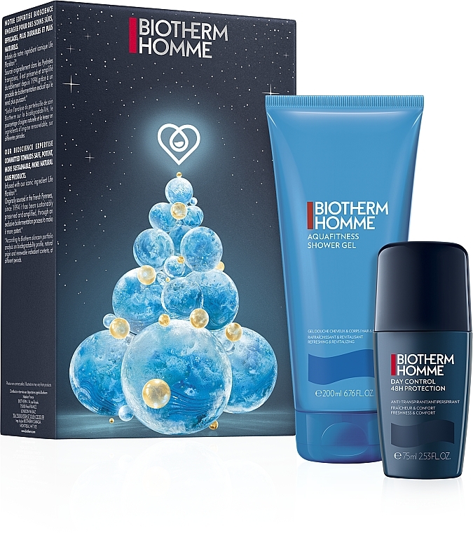 Körperpflegeset - Biotherm Homme (Deo Roll-on 75ml + Duschgel 200ml) — Bild N1