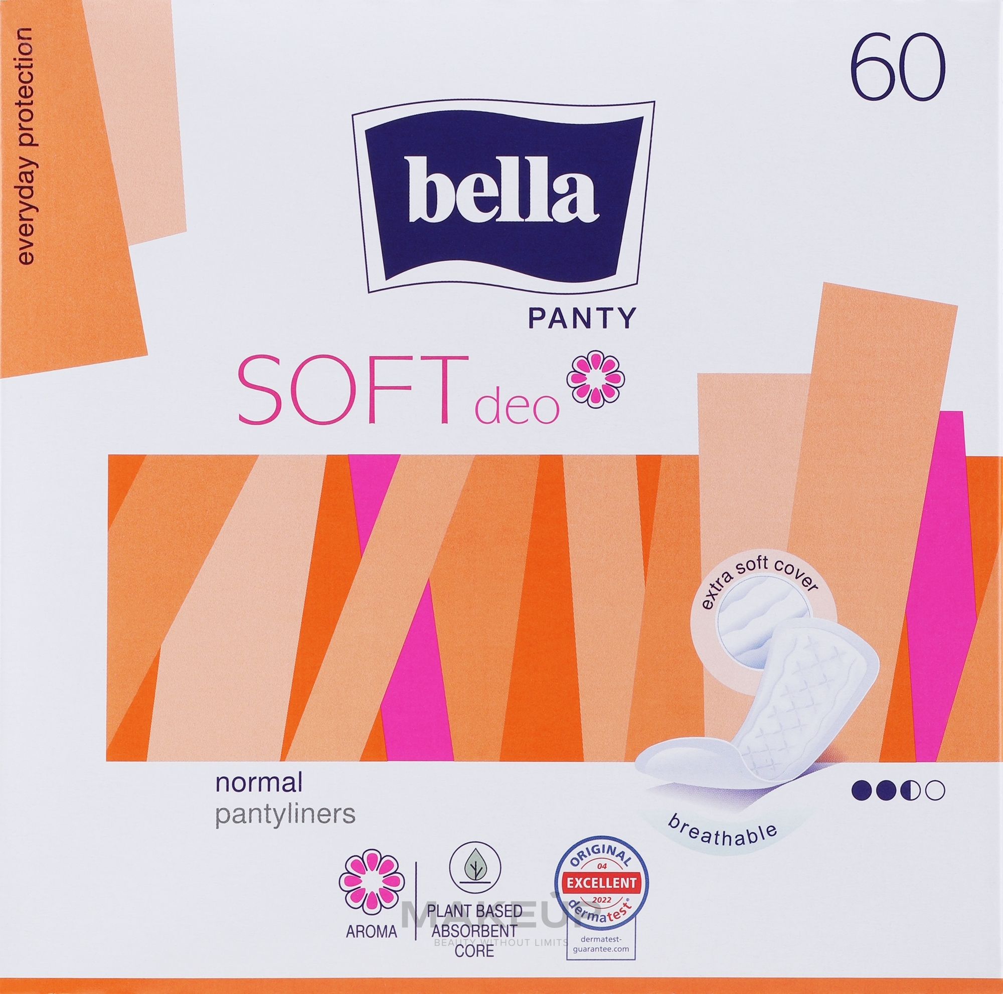 Damenbinden Panty Soft Deo Fresh 60 St. - Bella — Bild 60 St.