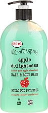 Duschgel für Haar und Körper Apfel & Aloe Vera - Naturaphy — Bild N1