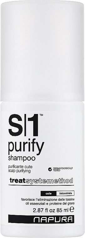 GESCHENK! Normalisierendes und reinigendes Shampoo - Napura S1 Purify Shampoo  — Bild N1
