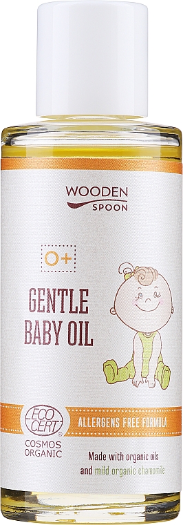 Mildes Körperöl für Babys mit Bio-Kamille - Wooden Spoon Gentle Baby Oil — Bild N1
