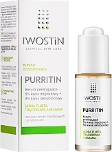 Düfte, Parfümerie und Kosmetik Glättendes Gesichtspeeling mit 5% Mandelsäure für Aknehaut - Iwostin Estetic Peeling With Mandelic Acid 5%