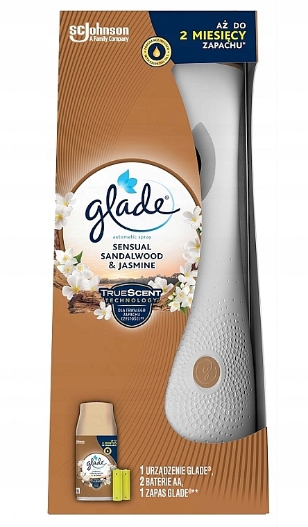 Automatischer Lufterfrischer  - Glade Automatic Air Freshness Sandalwood & Jasmine  — Bild N1