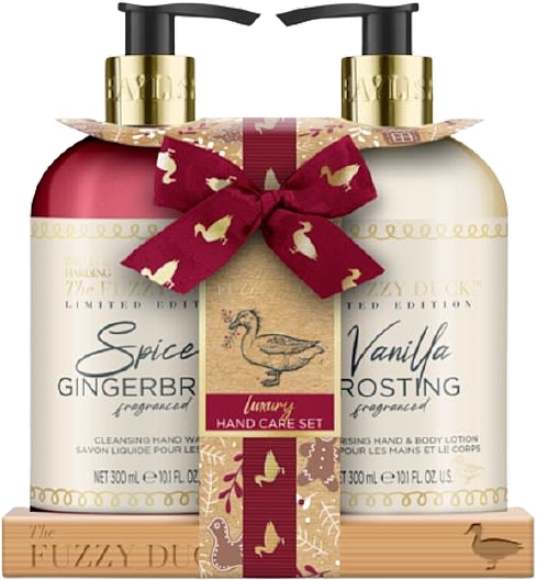 Set - Baylis & Harding The Fuzzy Duck Winter Wonderland Luxury Hand Care Gift Set (h/wash/300ml + lot/300ml) — Bild N1