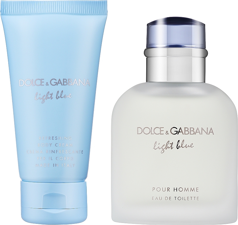 Dolce&Gabbana Light Blue Pour Homme - Duftset (Eau de Toilette 75ml + Duschgel 50ml)  — Bild N1