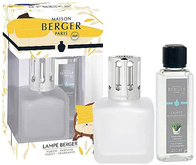 Maison Berger Citronella Refill - Set (Nachfüllpackung/250 ml+Lampe/1 Stück) — Bild N1