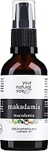Natürliches Macadamiaöl - Your Natural Side Makadamia Organic Oil  — Bild N1