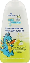 Düfte, Parfümerie und Kosmetik 2in1 Shampoo und Duschgel für Kinder mit Aloe Vera-Extrakt und Mandelöl - Belle Jardin Bibi Dream
