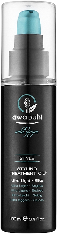 Stylingöl für das Haar Ultra leichter Halt - Paul Mitchell Awapuhi Wild Ginger Styling Treatment Oil — Bild N3