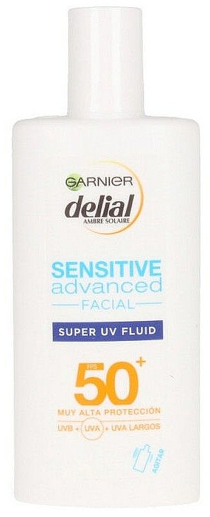 Sonnenschutzcreme für das Gesicht - Garnier Delial Sensitive Advance Hyaluronic Acid Face Cream Spf50 — Bild N1
