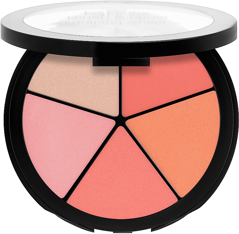 Highlighter-Palette - IsaDora Face Glow Highlighting Wheel — Bild N1