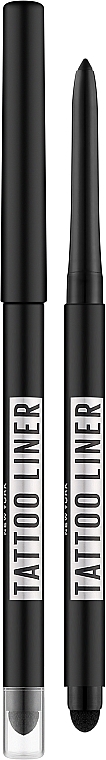 Gel-Kajalstift-Eyeliner - Maybelline TattooStudio Smokey Gel Pencil Eyeliner — Bild N1