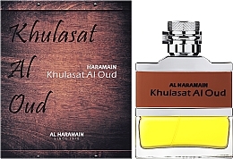 Al Haramain Khulasat Al Oud - Eau de Parfum — Bild N2