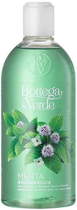 Bade- und Duschgel mit Pfefferminzextrakt - Bottega Verde Menta Bath & Shower Gel — Bild N1