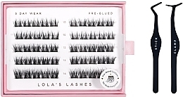 Make-up Set - Lola's Lashes Soft Definition Pre-Glued Lashes Set (eyelashes/60pcs + applicator/1pcs) — Bild N1