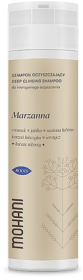 Mohani Roots Marzanna Deep Cleansing Shampoo - Intensiv reinigendes Haarshampoo — Bild N1