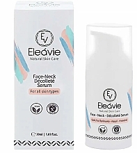 Straffendes Serum für Gesicht, Hals und Dekolleté - Olive Spa Eleavie Firming Serum for Face, Neck and Decollete — Bild N1