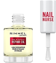 Revitalisierendes Öl für Nägel und Nagelhaut - Rimmel Nail Nurse Nail & Cuticle Repair Oil — Bild N3