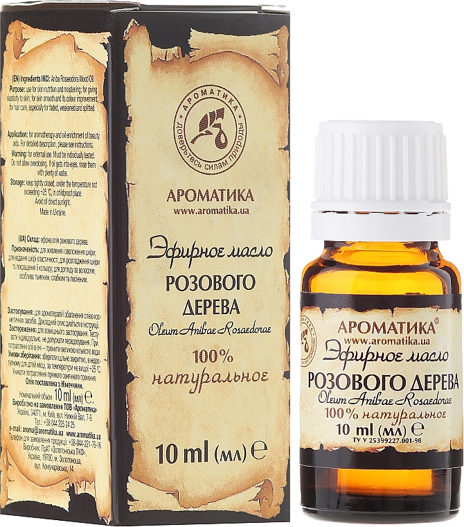 Ätherische Bio Rosenholzöl - Aromatika — Bild N4