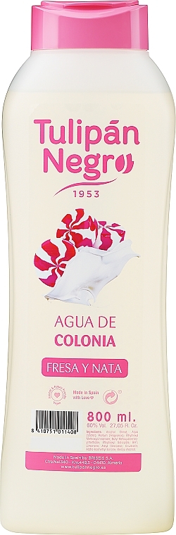 Tulipan Negro Agua De Colonia Strawberry & Cream - Eau de Cologne — Bild N1