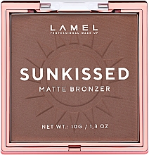 Düfte, Parfümerie und Kosmetik Mattierender Bronzer - LAMEL Make Up Sunkissed Matte Bronzer